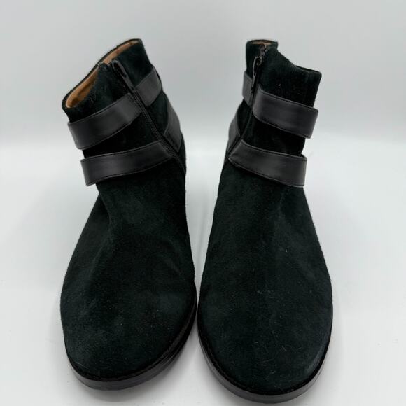Vionic Hope Mana Ankle Boot Women 9.5 Black Suede Water-Resistant Orthotic VS394 - Picture 3 of 14